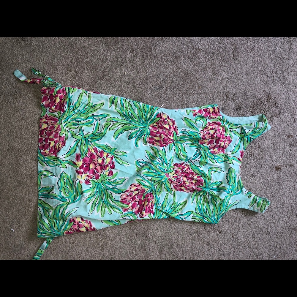 Lilly Pulitzer green dress print